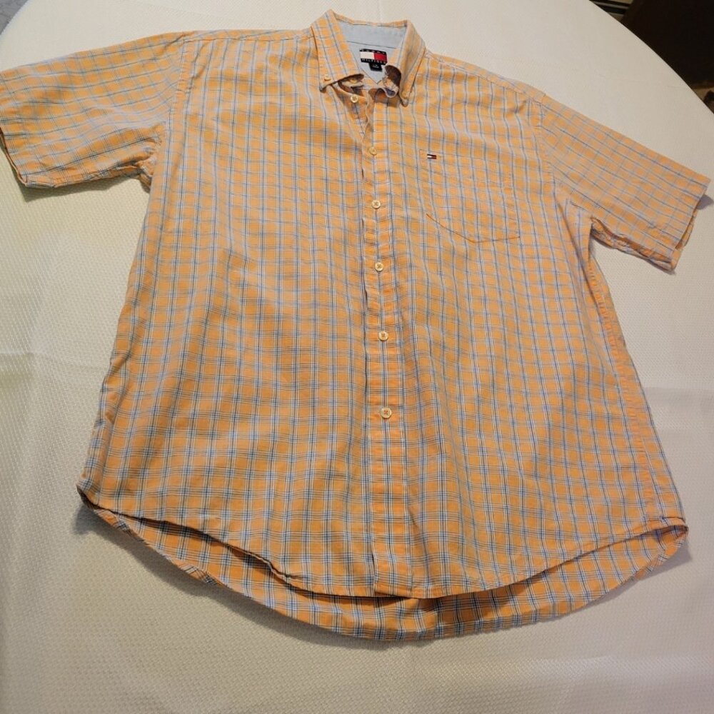 Tommy Hilfiger Men’s Cotton Button Down Shirt